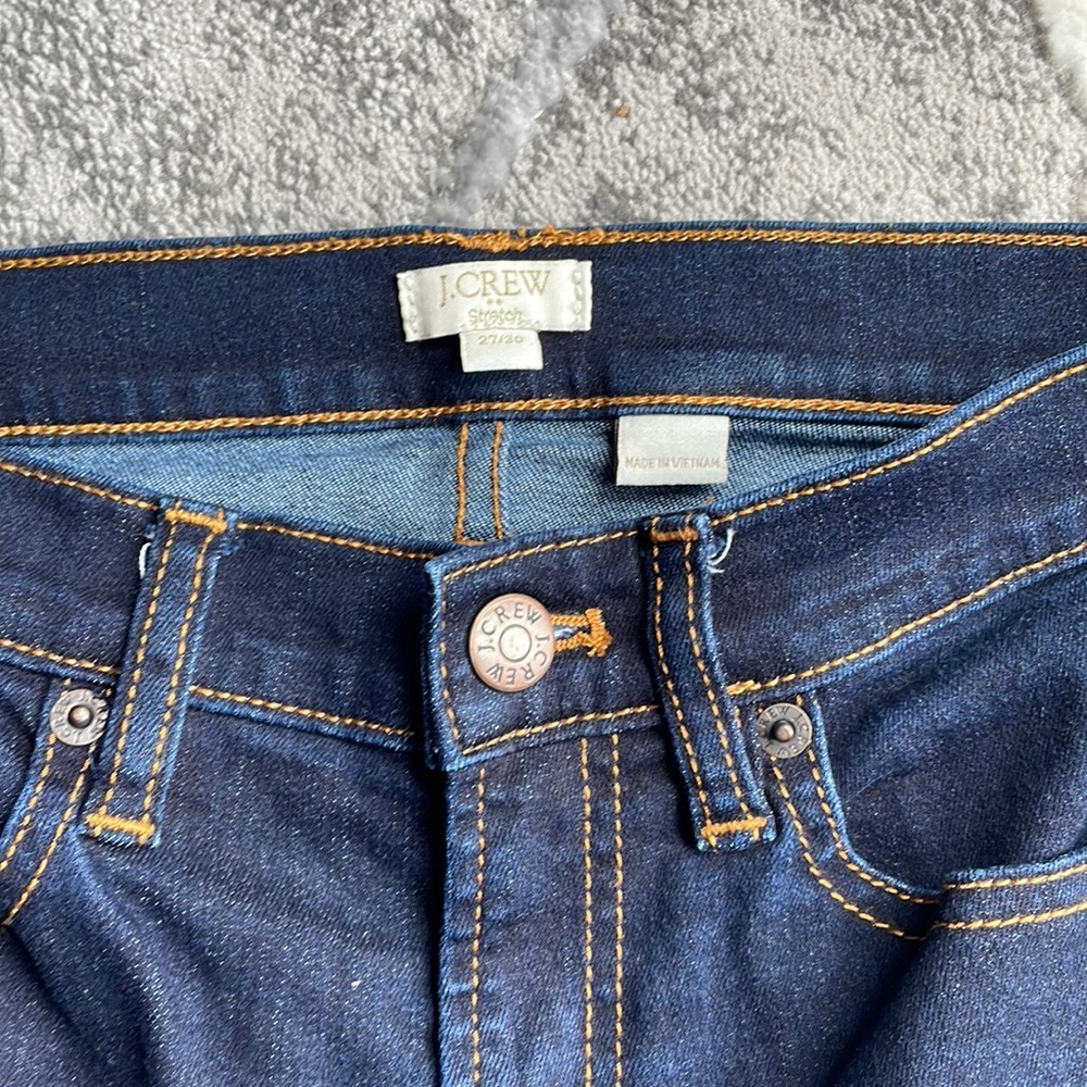 Jcrew stretch skinny jeans size 27